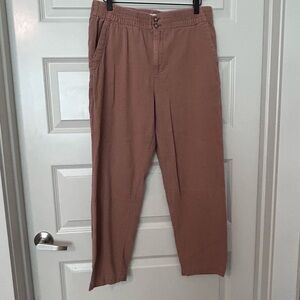 Casual Pants in dark tan